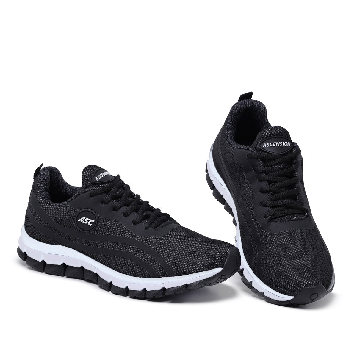 Tênis Unissex Esportivo Preto Caminhada