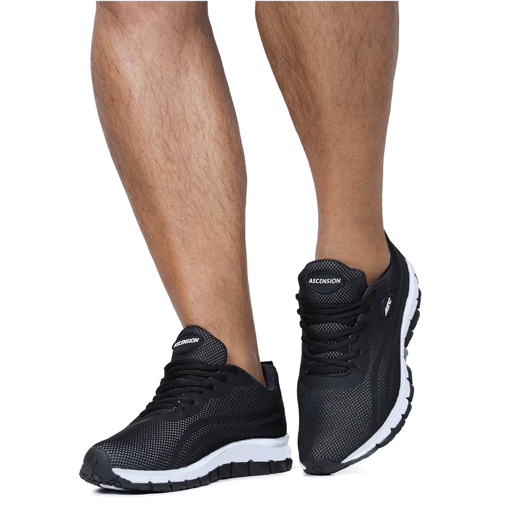 Tênis Unissex Esportivo Preto Caminhada