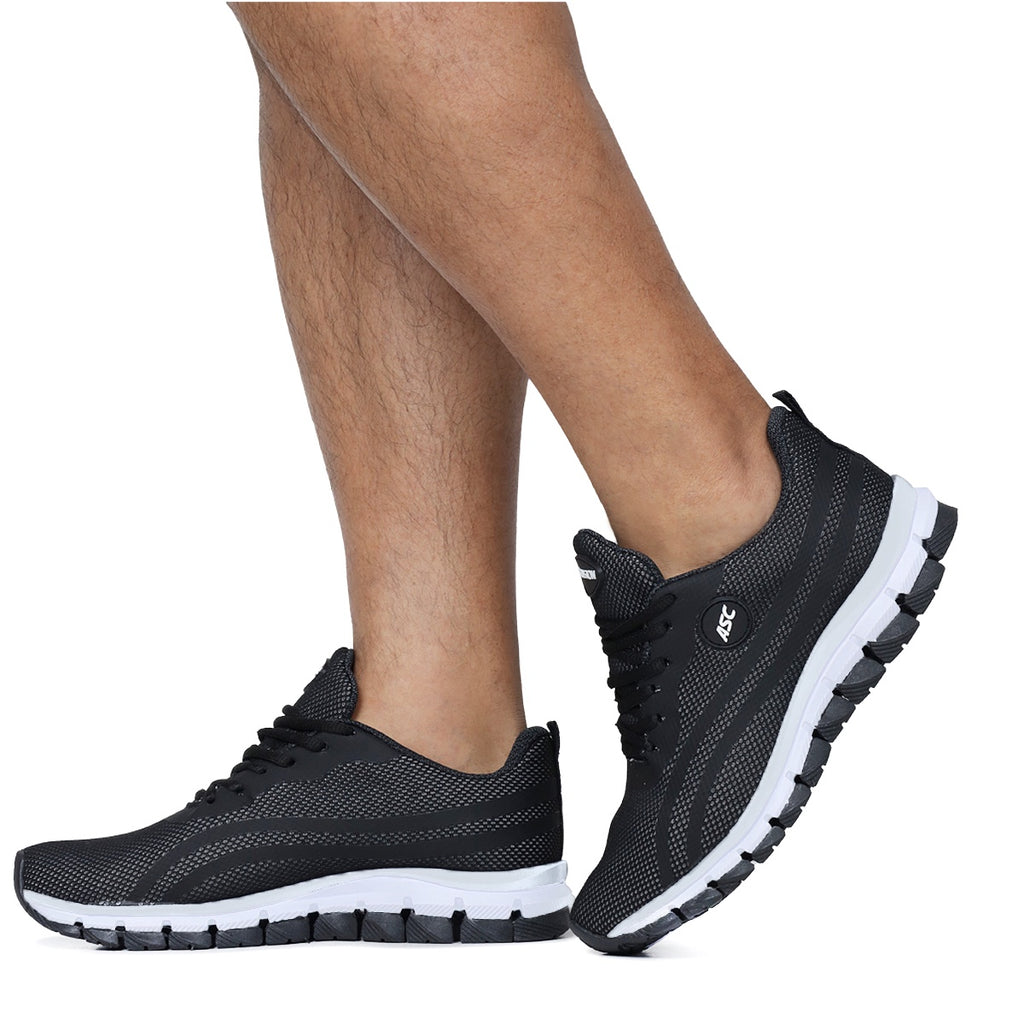 Tênis Unissex Esportivo Preto Caminhada