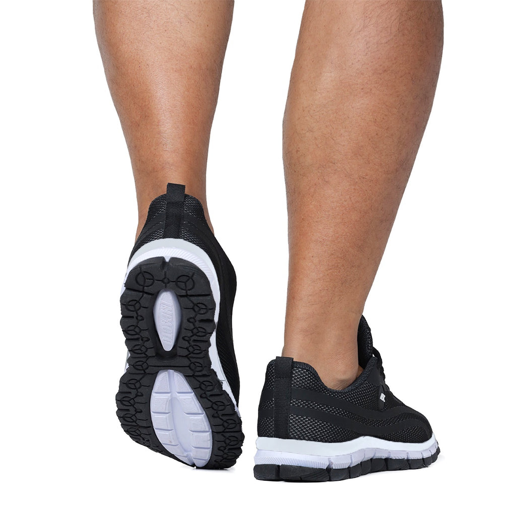 Tênis Unissex Esportivo Preto Caminhada