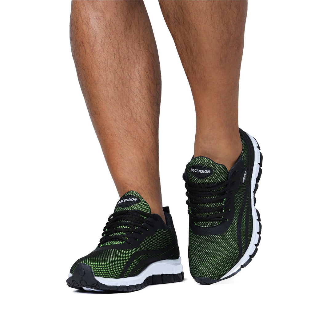 Tênis Unissex Esportivo Verde Caminhada