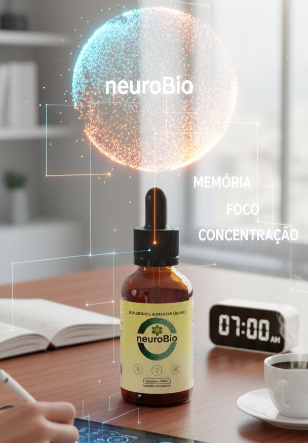 NeuroBio - Memória Foco e Concentração - 30 ML