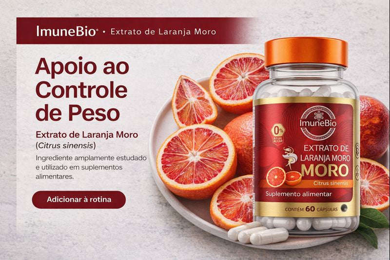 Suplemento Extrato de Laranja Moro Morosil- 540 Mg + Antocianinas 60 Caps