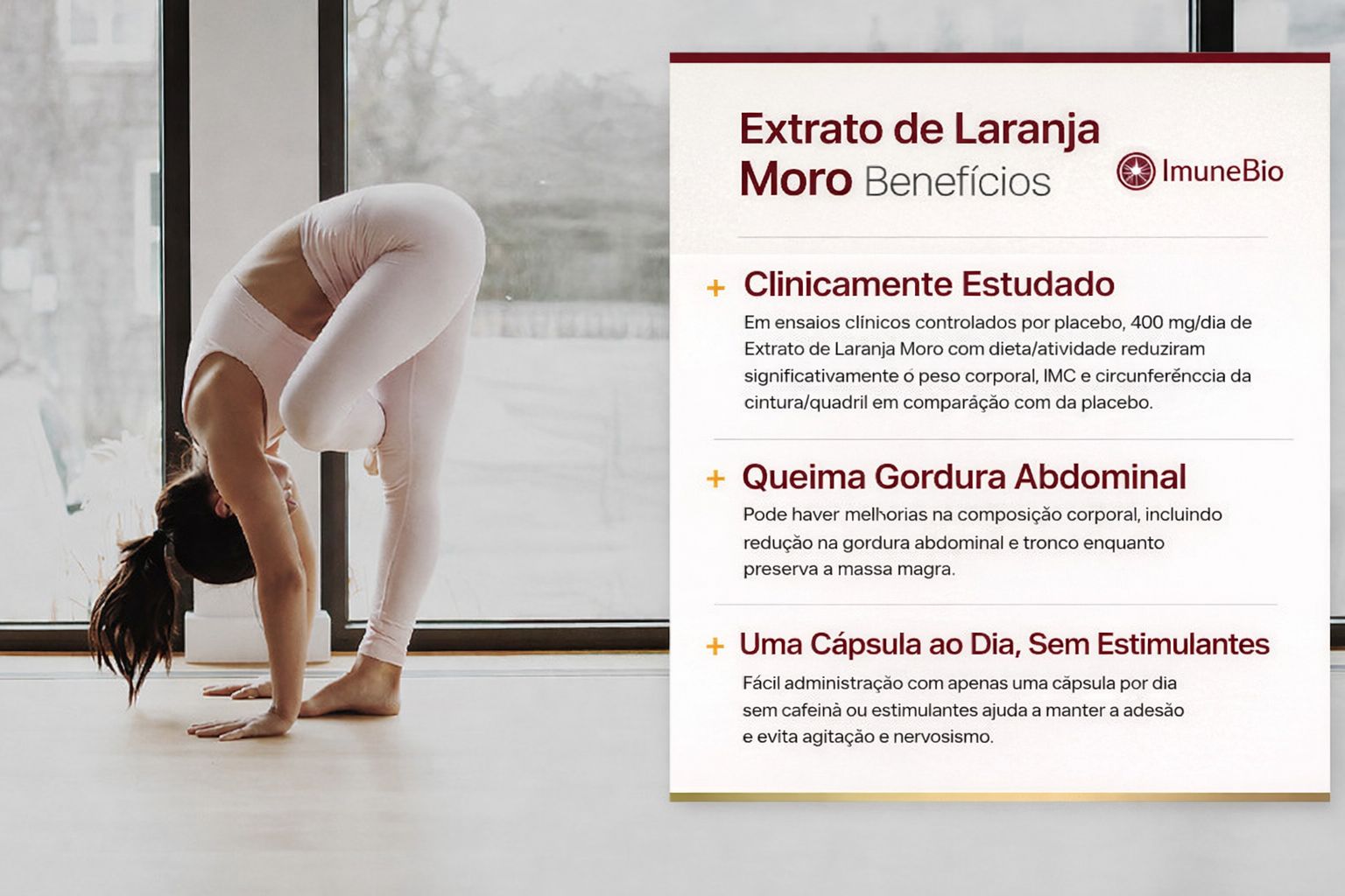 Suplemento Extrato de Laranja Moro Morosil- 540 Mg + Antocianinas 60 Caps