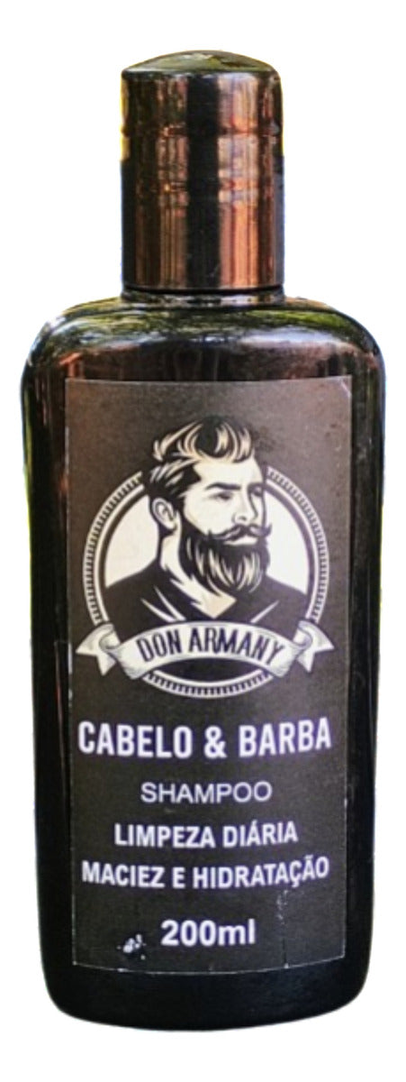 Kit Don Armany Para Barba  Shampoo, Balm E Óleo Milion